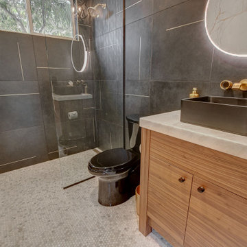 Trendy Hall Bath in Anthem Country Club