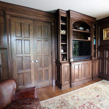 Quarter Sawn White Oak Library