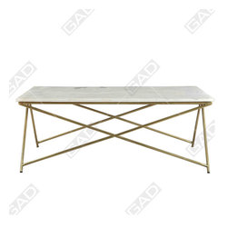 LUXDECO INDUSTRIAL COFFEE TABLE - Home Office Furniture