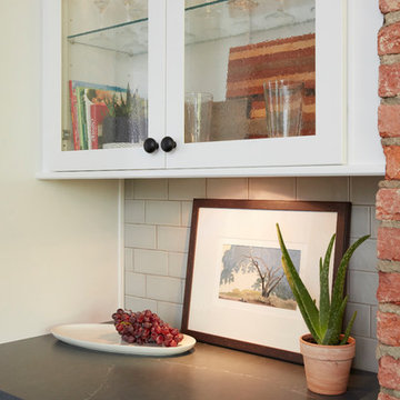 Brown Farmhouse Kitchen
