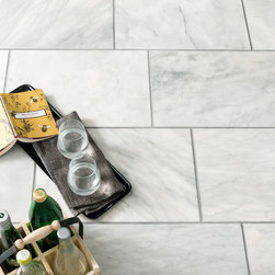 Serac Honed Marble Tile - Products