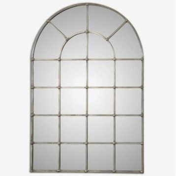 Uttermost 12875 Barwell Arch - 44.13" Window Mirror