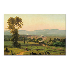 Sundown Brillance Canvas Art By George Inness Traditional Prints And Posters By Trademark Global