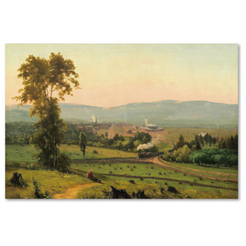 George Inness 'The Lackawanna Valley' Canvas Art, 19 x 12
