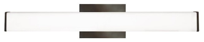 Tech Lighting Lynn 25 Bath 25", White Glass/Chrome LED930 ...