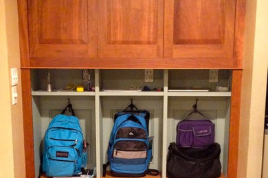 Entryway - transitional entryway idea in Other