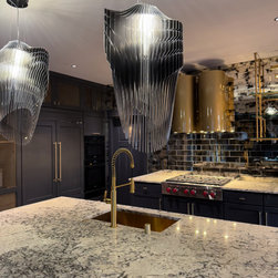 Timeless Luxury: Bringing a European-Inspired Kitchen to Life - Chandeliers