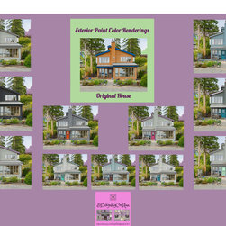 EXTERIOR PAINT COLOR RENDERINGS - Products