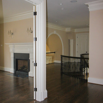 Project #45 | Curved Oak & Wrought Iron Staircase