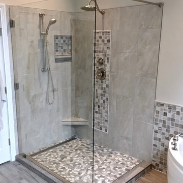 Frameless shower glass - Fixed Panels