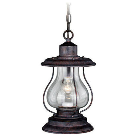 Vaxcel Lighting T0219 Dockside 1 Light Mini Pendant - Weathered Patina