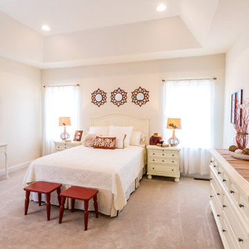 Watson Run New Home Community - Model Home Master Bedroom