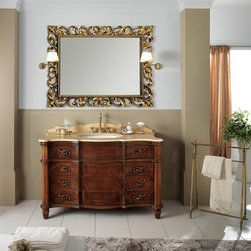 Customize Solid Wood Bathroom Vanity- - Products