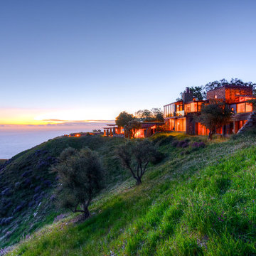 California Coastal Classic Tuscan Italian Farmhouse