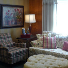 Floral couch