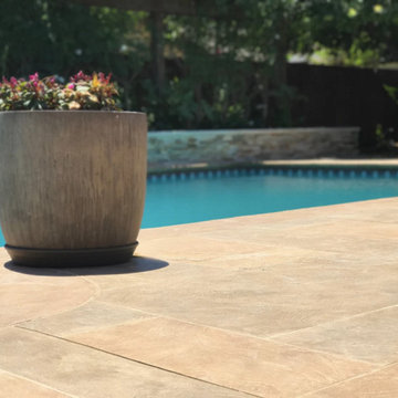 Decorative Concrete Overlay