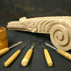 Architectural woodcarvings - Stair Parts