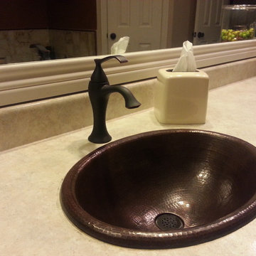 Cordobal Rolled - TCU-003AN - Copper Drop-in Sink