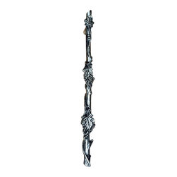 Dartefax - Large Grapevine Handle, Antique Brass, Right - Cabinet And Drawer Handle Pulls