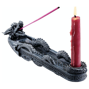 Dragon of Trelawny Manor Sculptural Incense Burner