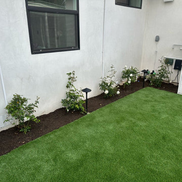 Outdoor Kitchen and Artificial Grass