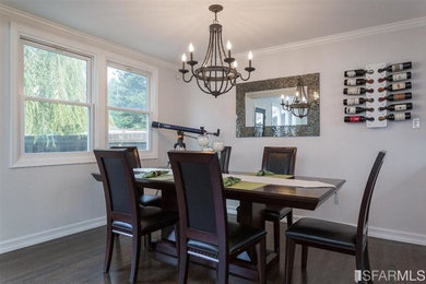 Example of a dining room design in San Francisco