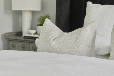 Example of a trendy bedroom design in Other