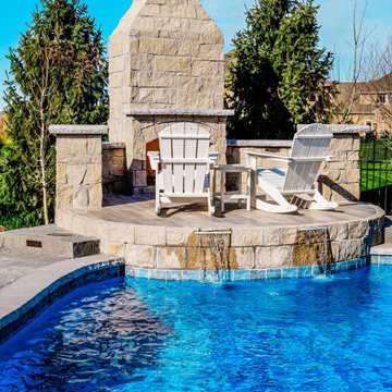 Custom In-ground pool and spa