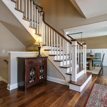 family room under stairs