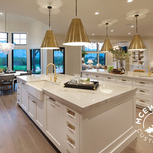 Windows in kitchen