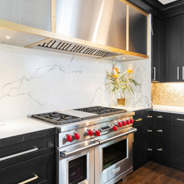 Turnberry Transitional Kitchen with Elegant Custom Cabinetry