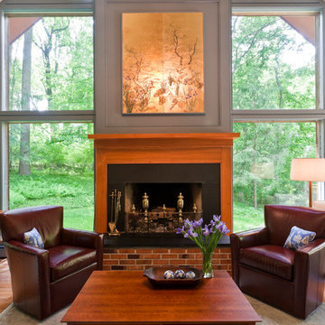 Asian-Inspired Great Room