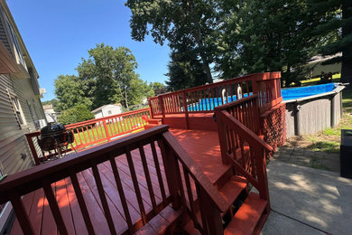 Example of a deck design in Bridgeport