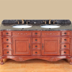 Bosconi 67'' Classic Double Vanity T-3816 - Bath Products