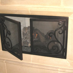 Iron Firescreens - Fireplace Screens