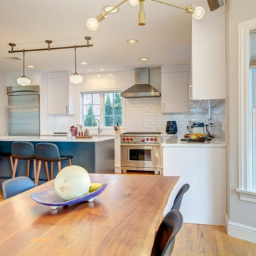 Transitional kitchen in Scarsdale NY (2019)