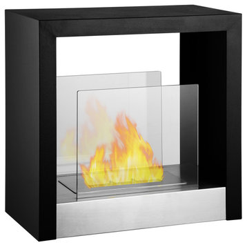 Freestanding Ventless Bio Ethanol Fireplace - Tectum S | Ignis