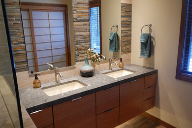 Bathroom - asian bathroom idea in Minneapolis