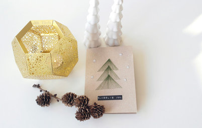 DIY Project: String Art Christmas Cards