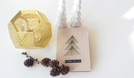 DIY Project: String Art Christmas Cards