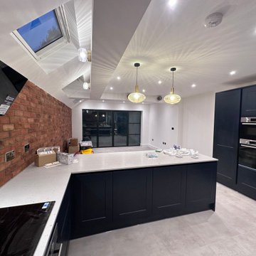 Wrap around Rear and Side Kitchen Extension, Refurb, L-Shaped Loft Conversion