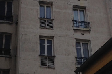 Ravalement façade arrière Paris 12