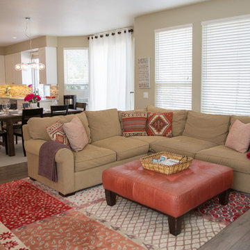 Kitchen & Master Bath Remodel | Living Room | Carmel Valley
