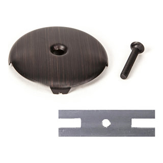 Bathtub Single Hole Overflow Face Plate With Screw & Adapter - Tub And  Shower Parts - by PF WaterWorks