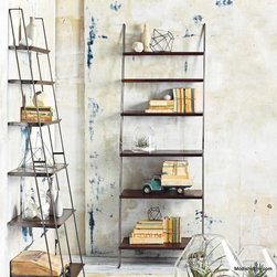Roost Leaning Book Shelf - Display And Wall Shelves 