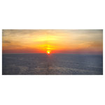 Sadkowski Photography Collection - Artwork, Aurora, Sardegna, The Sadkowski Photography Collection - sunrise on the sea in Sardinia. Printed to order on archival enhanced matte or premium luster paper with archival ink guaranteed to last for 75 years.  Measuring 24 x 48 including 2 inch border.  Shipped in a protective tube.  Signed by the artist.  Shipping included.  From the Exclusive Sadkowski Photography Collection, where every image looks like a painting.