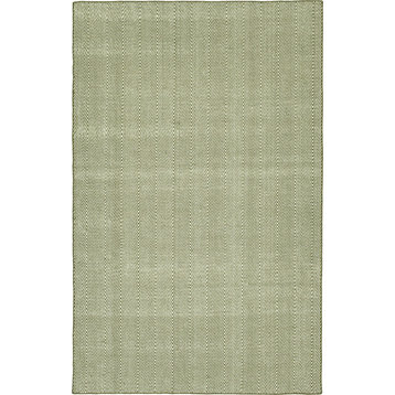 Kaleen Ziggy Hand woven Indoor/Outdoor Polyester Area Rug Olive, 8'x10'