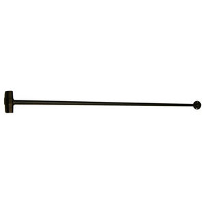 Kingston Brass Vintage Curtain Rail Ceiling Support Transitional
