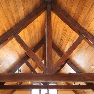 Douglas Fir Timber Frame Trusses