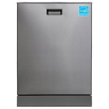 Equator Europe Energy star 24" Built-In Dishwasher w/ Top Control, Stainless